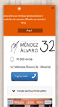 Mobile Screenshot of papeleriamendezalvaro.com